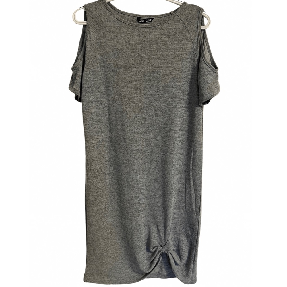 SHEIN Shoulder Cut Out Dress